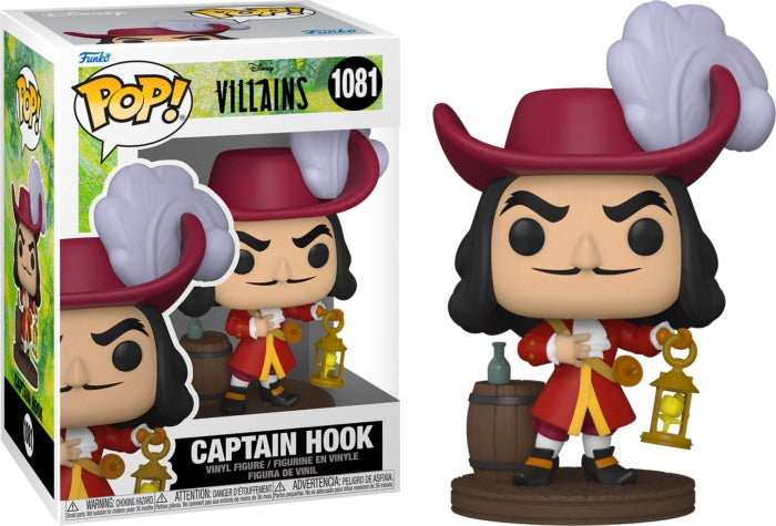 Funko Pop! - Disney Villains - Captain Hook 1081 – CandyPop