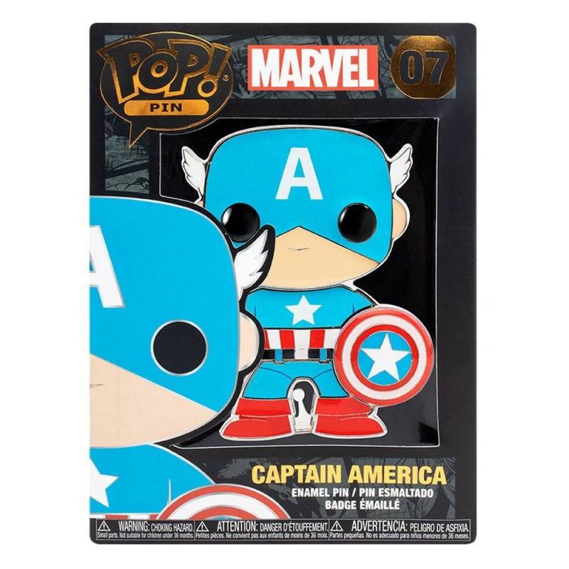 Funko Pin - Marvel - Captain America 07 – CandyPop