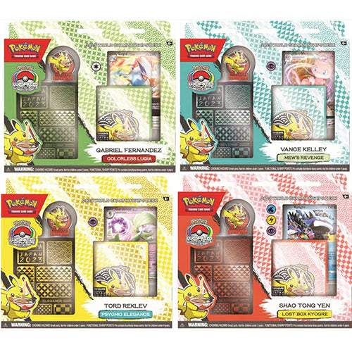 Pokémon - Deck Des Championnats Du Monde 2024 Yokohama Shao Tong Yen, Gabriel Fernandez, Tord Reklev ou Vance Kelley FR
