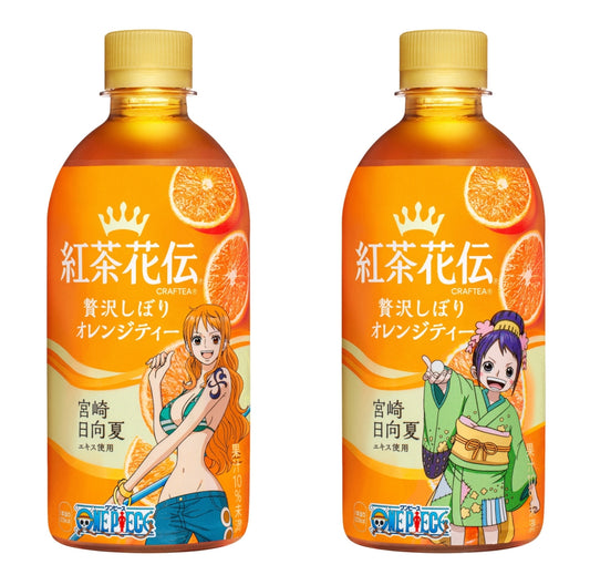 Kocha-Kaden - One Piece Craftea Rich Squeeze Yamanashi White Orange Tea