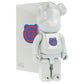 Medicom Toy - Be@rbrick 20th - 1st Model White Chrome 400%