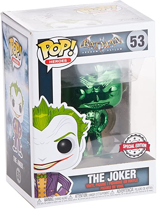 Funko Pop! - Batman Arkham Asylum - The Joker Green 53