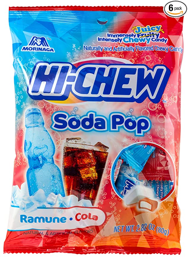 Hi-Chew - Ramune and Cola Soda Pop