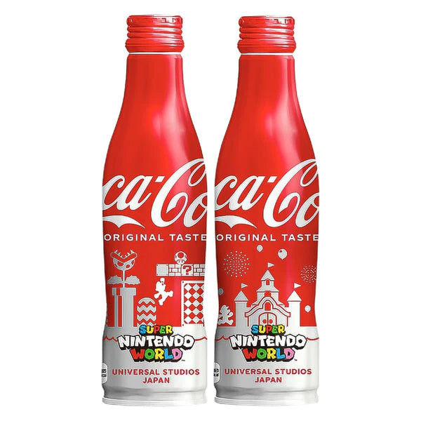 Coca-Cola JP - Super Nintendo  World Slim Bottle