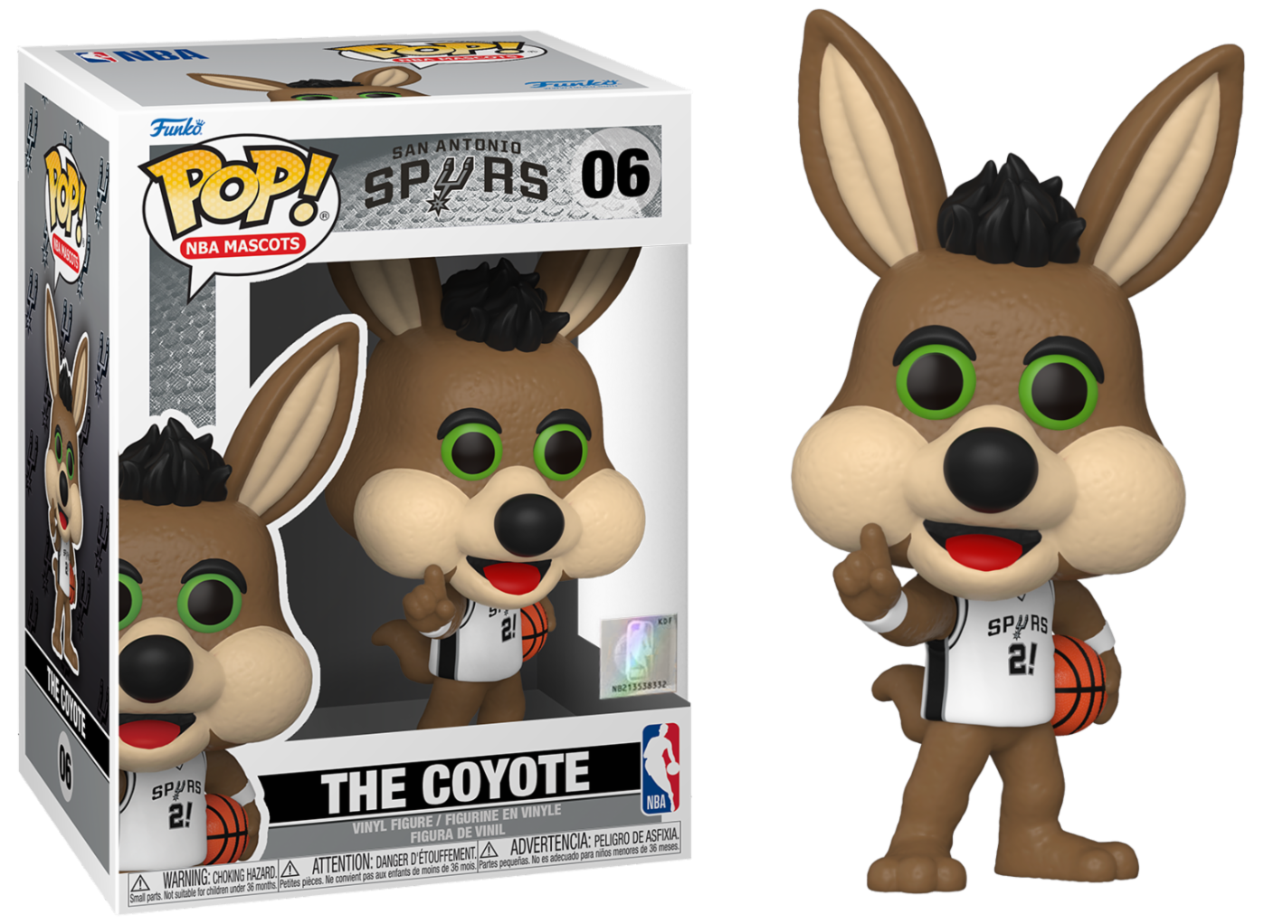 Funko Pop! - San Antonio Spurs - The Coyote 06