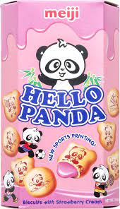 Meiji - Hello Panda Strawberry