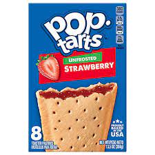 Pop Tarts - Unfrosted Strawberry