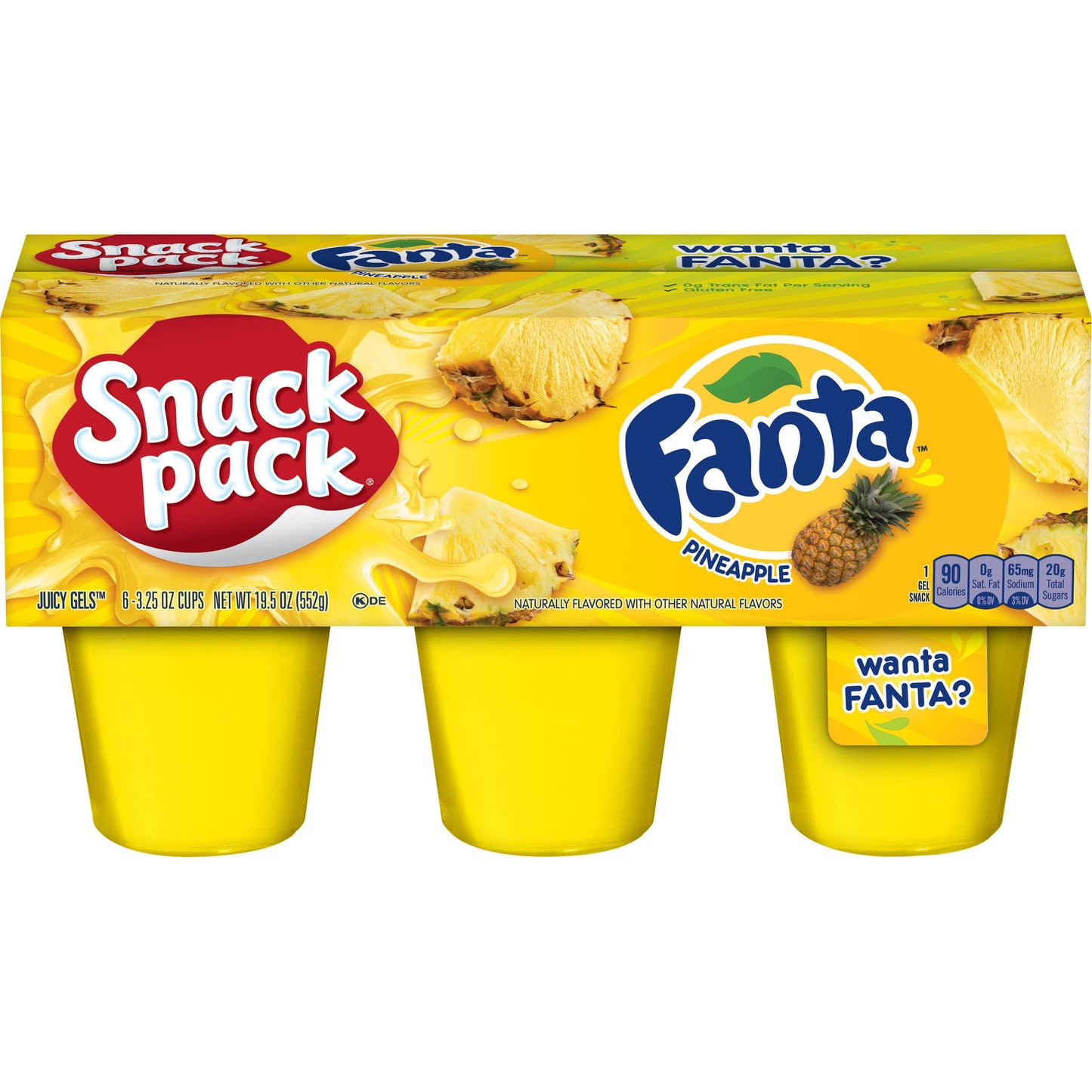 Fanta - Pineapple One Snack Pack