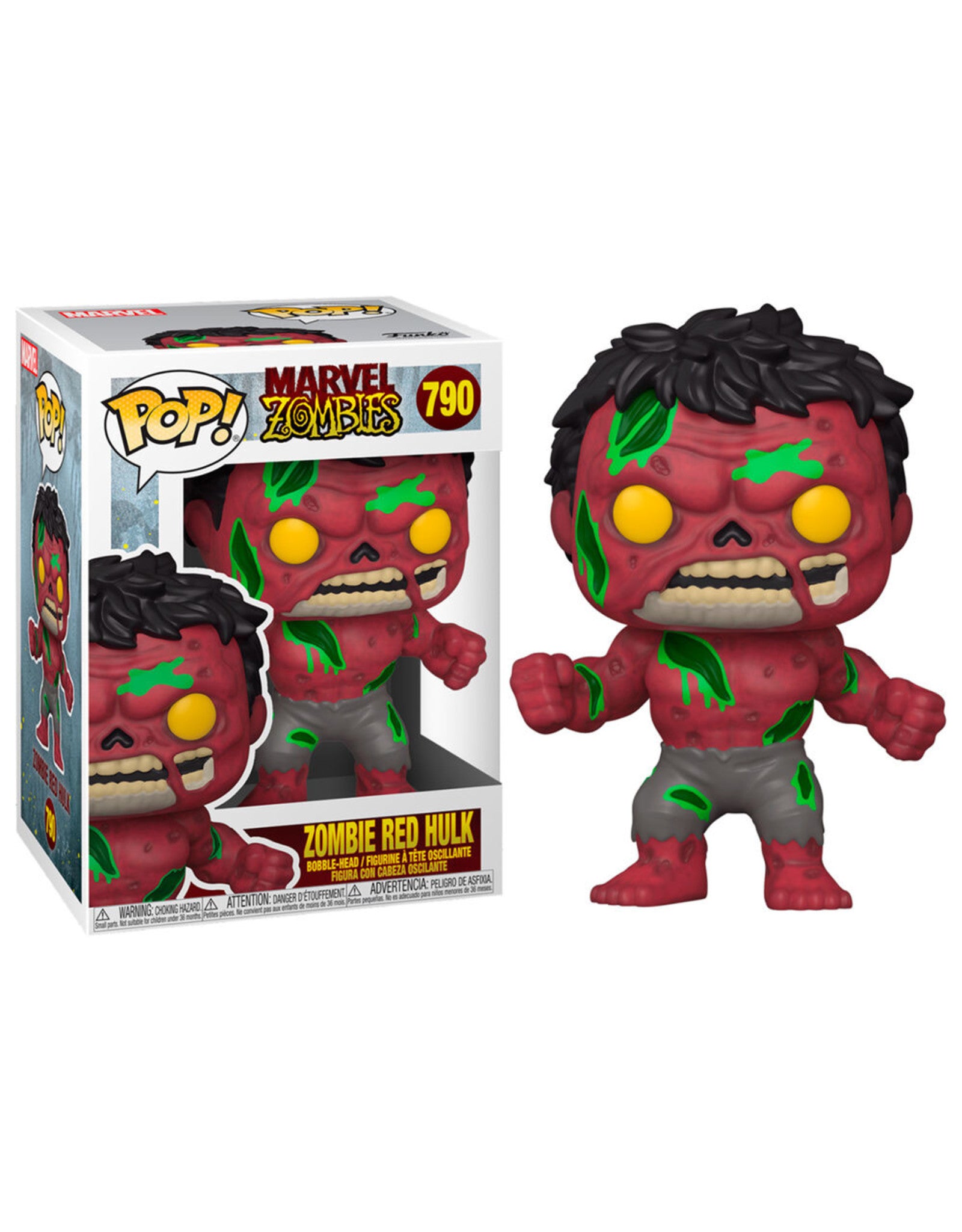 Funko Pop! - Marvel Zombies - Zombie Red Hulk 790