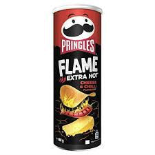 Pringles - Flame Extra Hot Cheese & Chili