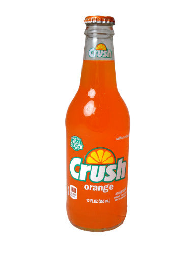Crush - Orange Glass Bottle