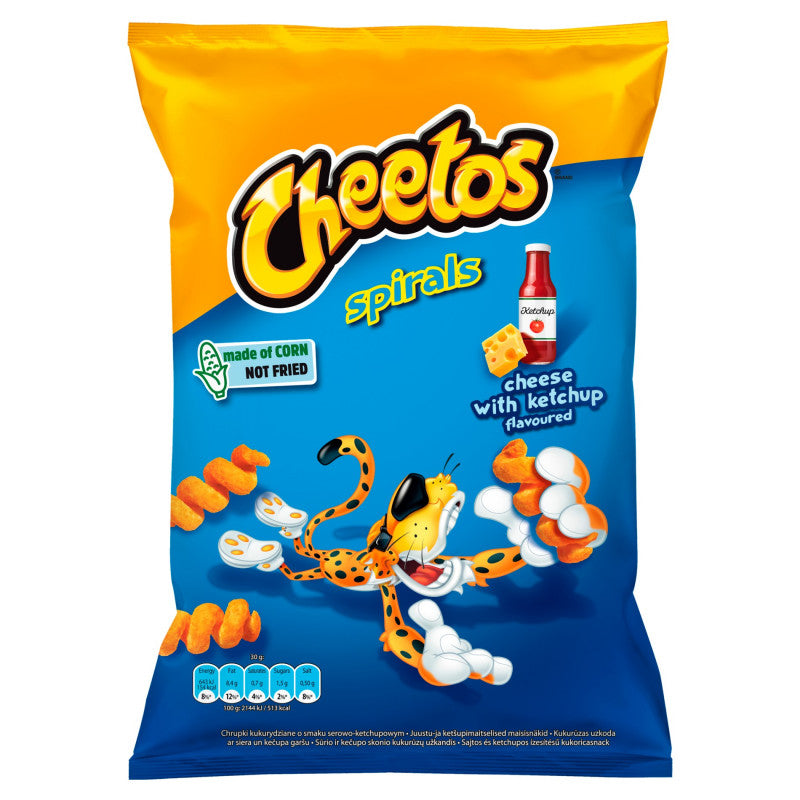 Cheetos - Spirals Cheese & Ketchup