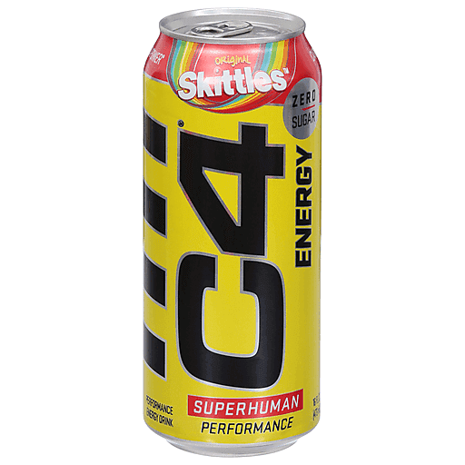 Skittles - C4 Energy Superhuman Performance Zero Sugar