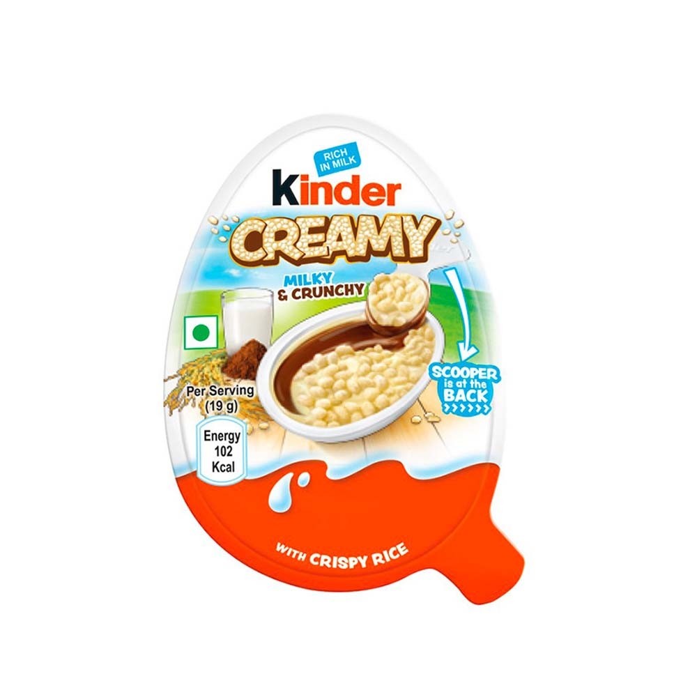 Kinder - Creamy Milk & Crunchy