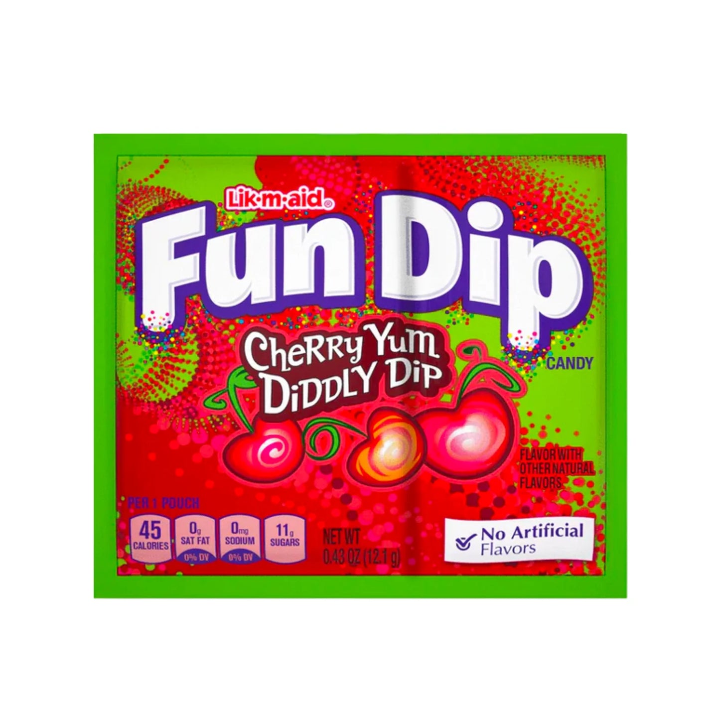 Lik-m-aid - Fun Dip Cherry Yum Diddly Dip