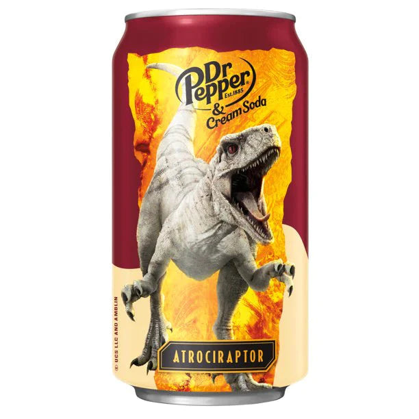Dr Pepper - Jurassic World Cream Soda