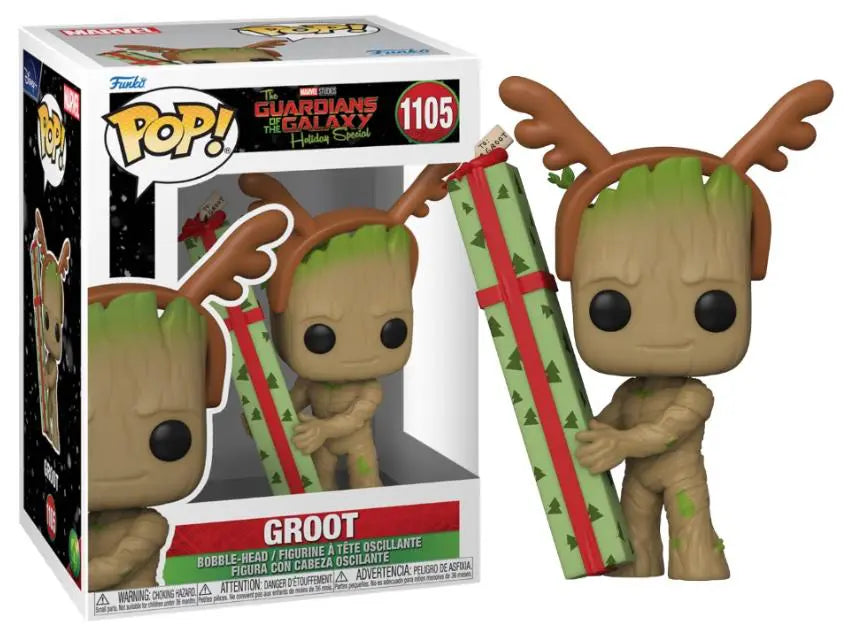 Funko Pop! - The Guardian of The Galaxy Holiday Special - Groot 1105