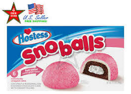 Hostess - Snoballs Coconut Marshmallow Pink