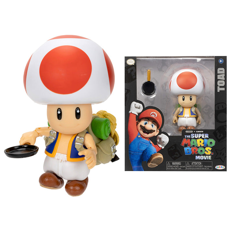 Super Mario Bros. - Figurine Toad 13cm