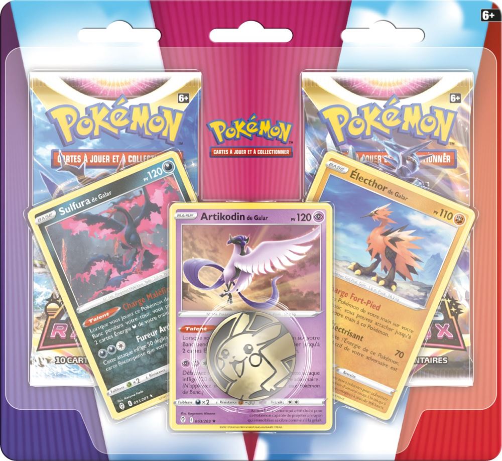 Pokémon - Astres Radieux Pack Promo 2 Booster Blister Galar FR