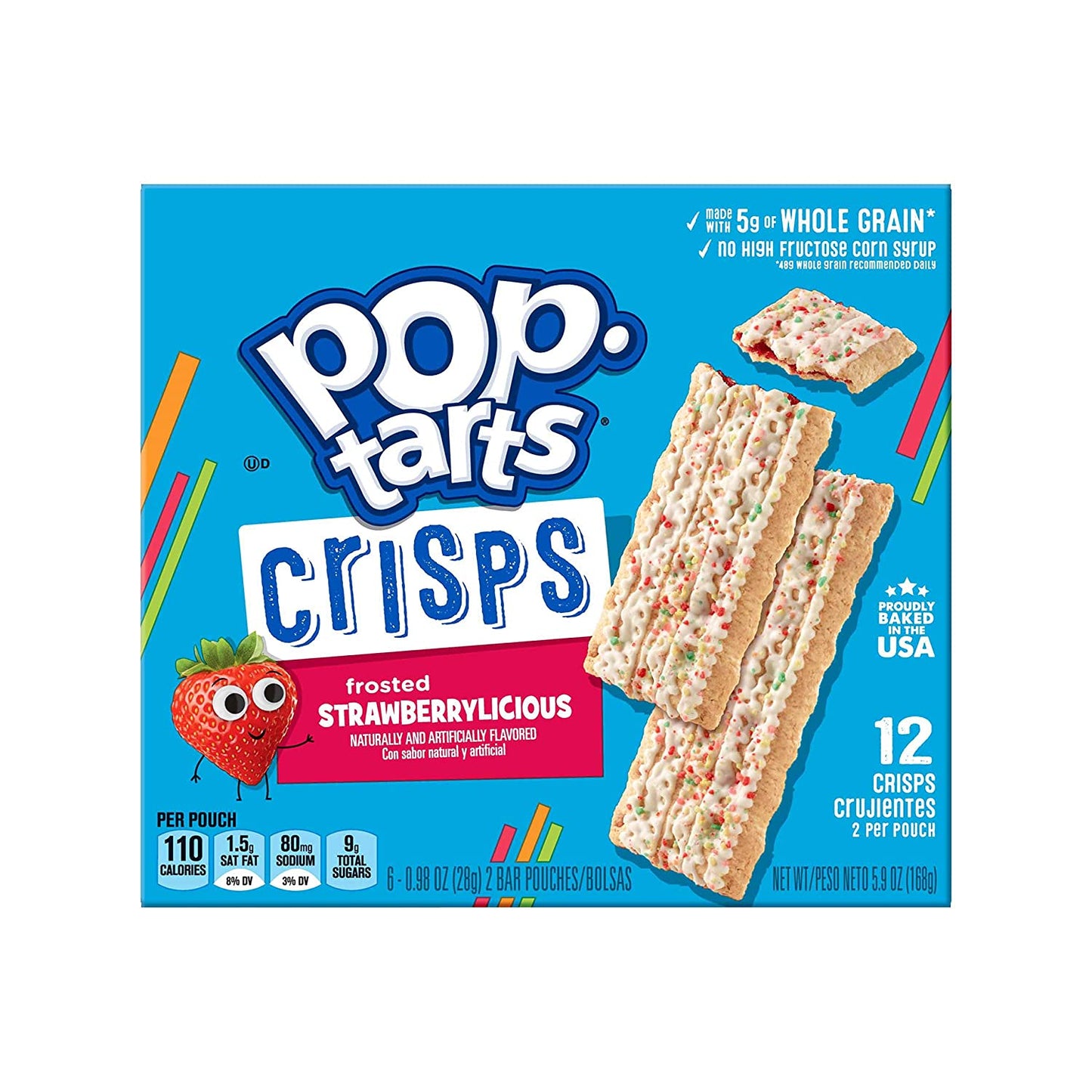 Pop Tarts - Crisps Frosted Strawberrylicious