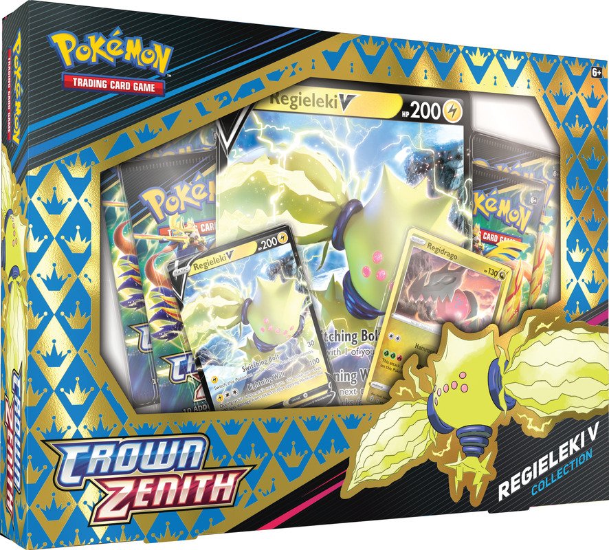 Pokémon - Crown Zenith Regieleki V Box ENG