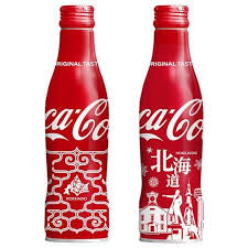 Coca-Cola JP - Hokkaido Slim Bottle