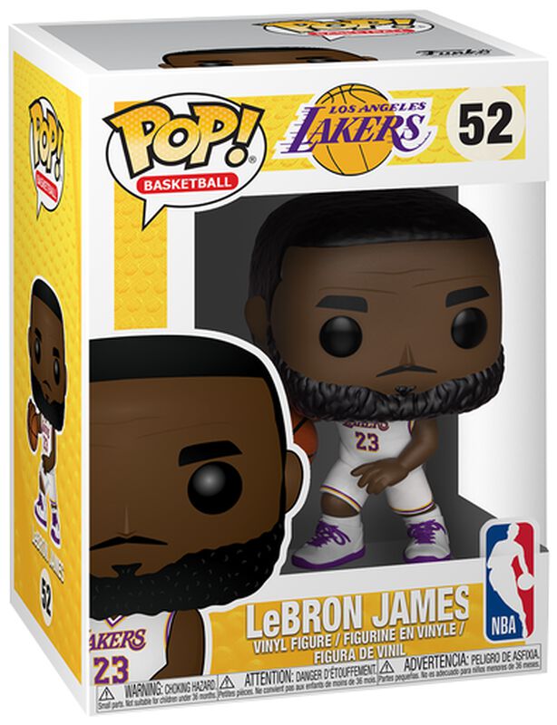 Funko Pop! - Los Angeles Lakers - LeBron James 52