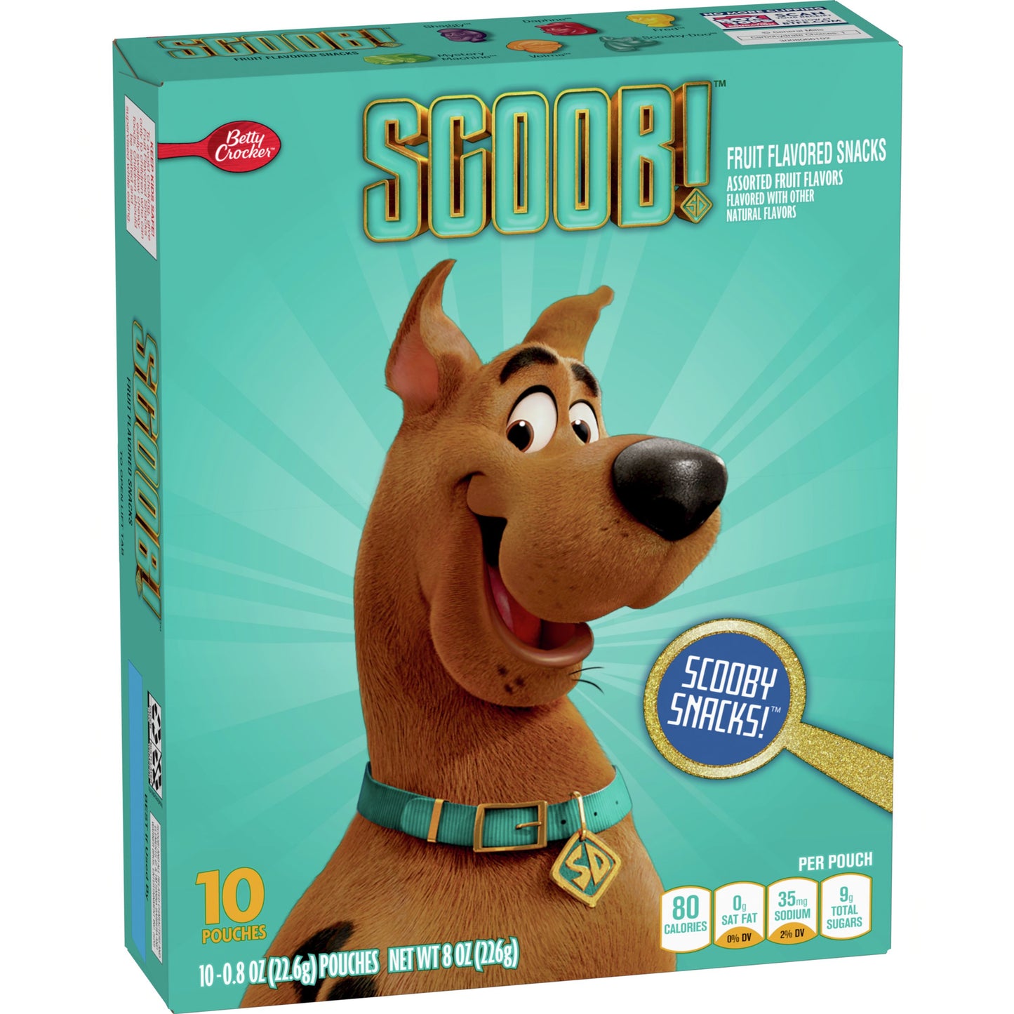 Betty Crocker - Scooby Doo Fruit Snacks 