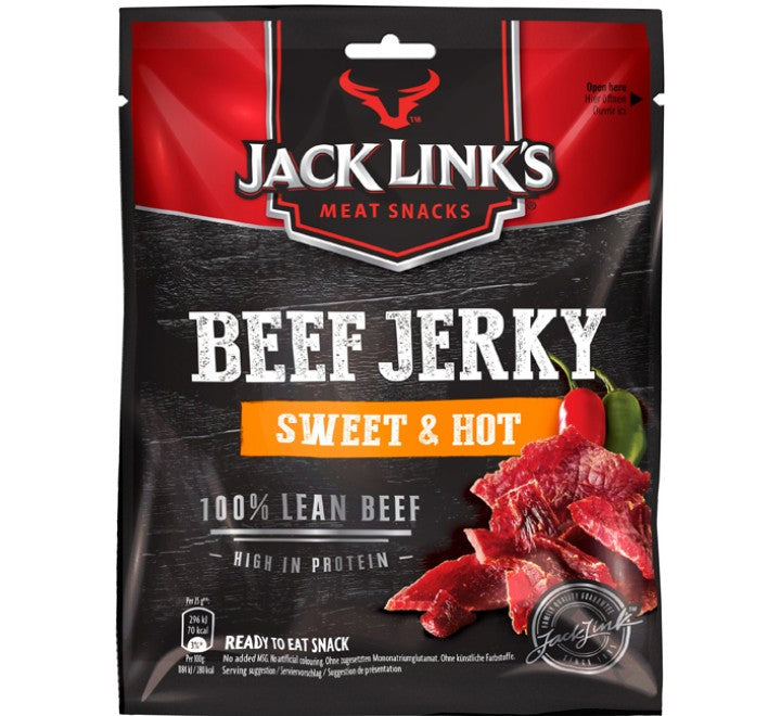 Jack Link's Meat Snacks - Beef Jerky Sweet & Hot