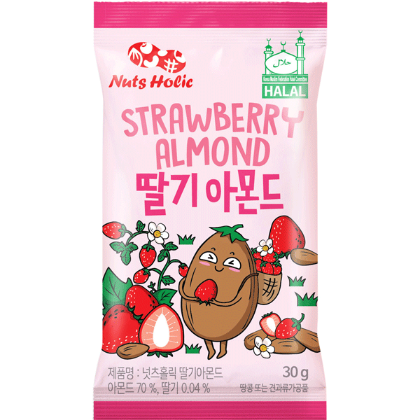 Nuts Holic - Strawberry Almond